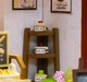 3D Румбокс DIY DollHouse "Coffee Time" кафе+ Пылезащитный купол C006Z - изображение 4