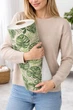 Аквамат DEKOMARIN Tropical Monstera 265C 80×100 см — ПВХ 825 г/м², зелений ботанічний принт, килим для ванни - зображення 5