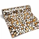 Мягкое защитное покрытие Prestige 60×50 см ПВХ «Terrazzo Gold Mosaic» (3585A) - изображение 1