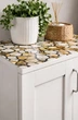 Мягкое защитное покрытие Prestige 60×50 см ПВХ «Terrazzo Gold Mosaic» (3585A) - изображение 8