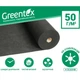 Агроволокно Greentex R50 мульчировочное для защиты почвы и растений от сорняков 1,6×100 м Черное - изображение 2