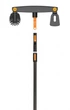 Щетка для водостоков Fiskars OneClick + ручка телескопическая L (1080718) - изображение 1