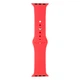 Ремінець для Apple Watch Band Silicone One-Piece Size-S 38/40/41 mm 37.Rose Red - изображение 1