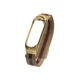 Ремінець для Xiaomi Mi Band 3/4 Milanese Loop Color Gold Red - изображение 1