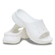 Шльопанці жіночі Crocs Bae Slide Platform White (37-38, білий) - зображення 1