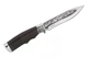Ніж мисливський Grand Way 1527 Самотній вовк satin finish, дерево, чохол Cordura - изображение 2
