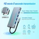 Хаб 11 в 1 SD/TF HDMI 4K30Hz USB2.0 USB 3.0 Type-C PD 100W Stone ST-H38 - изображение 6