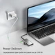 Хаб 10 в 1 SD/TF HDMI 4K30Hz USB2.0 USB 3.0 Type-C PD 100W Stone ST-H36 - изображение 4