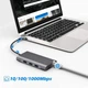 Хаб 10 в 1 SD/TF HDMI 4K30Hz USB2.0 USB 3.0 Type-C PD 100W Stone ST-H36 - изображение 5