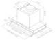 Витяжка Elica BOX IN PLUS IXGL/A/90 - изображение 10