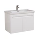 Тумба Омега консольная 80 см с умывальником Frame - изображение 1