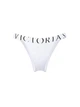 Котонові трусики-танга Victoria's Secret Exploded Logo Cotton 90s Brief Panty M Білі 27263968 - изображение 4