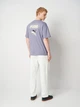 Футболка хлопковая длинная мужская Puma Essentials Graphics 69202365 M Gray Sky с принтом (4069161737039) - изображение 3