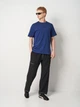 Футболка хлопковая длинная мужская Puma Essentials Foundation 69291249 L Blue Jewel (4069161744044) - изображение 3