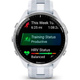 Смарт-часы Garmin Forerunner 965 Titanium Bezel with Whitestone Case Silicone Band (010-02809-01/11 - изображение 4