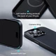 Чохол протиударний Pitaka Military Grade MagSafe MagEz Pro 4 для iPhone 15 Pro Max 600D Black/Grey KI1501PMPA - изображение 12