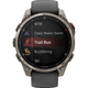 Смарт-часы Garmin Fenix 8 Pro AMOLED Sapphire 47mm Carbon Gray DLC Titanium with Graphite/Black Silicone Band (010-03198-11) - изображение 2