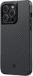 Чохол протиударний Pitaka Military Grade MagSafe MagEz Case Pro 3 для iPhone 14 Pro 1500D Black/Grey (KI1401PP) - изображение 1