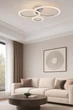 Люстра LED, 66W CR, ССТ 3000-6500К, 490*365*130, з пультом, акрил/метал - зображення 2