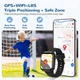 Дитячий смарт-годинник NAIXUES 4G GPS Dual Camera IP68 Black - зображення 8