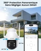 Беспроводная внешняя WiFi камера видеонаблюдения с солнечной панелью IeGeek ZY C2 2K - изображение 3