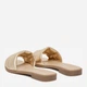 Женские шлепанцы кожаные Lasocki WI16-MENA-16 5904862286860 40 26.5 см Золотистые (5904862293004) - изображение 4