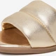 Женские шлепанцы кожаные Lasocki WI16-MENA-16 5904862286860 40 26.5 см Золотистые (5904862293004) - изображение 8