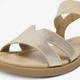 Жіночі сандалії шкіряні Lasocki WI23-3096-02 5906751019528 41 26.6 см Золотисті (5906751019627) - зображення 8