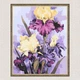 Картина по номерам 50*60 см Роскошные ирисы. Цветы Оригами LW 32040 большой размер - изображение 11