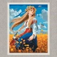 Картина по номерам 50*60 см Девушка в вышиванке. Украинский сюжет Оригами LW 31530 большой размер - изображение 12
