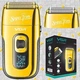 Електробритва VGR V Super Trim 5 Вт Шейвер з дисплеєм бритва чоловіча 1200 mAh 3 режими для гоління Жовтий (Z33) - изображение 7