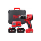 Дрель-шуруповерт с ударом аккумуляторный бесщеточный MILWAUKEE, M18 BLPDRC-502C, 60,5Нм (зарядное устройство М12-18 С, 2 - изображение 1