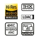 Гарнiтура Hator Hyperpunk 3 Wireless Black (ESH15) - зображення 10