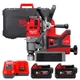 Дрель на магнитном станине бесщеточный аккумуляторный MILWAUKEE, M18 FMDP-502C (зарядное устройство М12-18 FC, 2 аккумулятора М18 - зображення 1