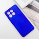 Чехол TPU GETMAN Liquid Silk Full Camera для Xiaomi Poco X6 Pro Синий / Iris - изображение 2
