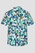 Рубашка KARL LAGERFELD Разноцветная 2XL (74613) - изображение 4