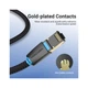 Патч-корд 5м, S/FTP cat 8 RJ-45 COPPER black Vention (IKGBJ) - изображение 7