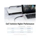 Патч-корд 1м, S/FTP cat 7 RJ-45 black Vention (ICDBF) - изображение 3
