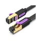 Патч-корд 5м, FTP cat 7 RJ-45 black Vention (ICABJ) - изображение 1