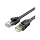 Патч-корд 3м, UTP cat 6 RJ-45 black Vention (IBNBI) - изображение 1