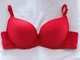 Бюстгальтер TEYI на косточках без Push-Up 75B червоний - изображение 1