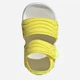 Детские спортивные сандалии Adidas Adilette Sandal 2 I HQ9210 26 Shock Yellow (4068806127983) - изображение 6