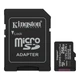 Карта пам'яті Kingston microSD 256GB C10 UHS-I A1 V10 R150MB/s + SD (647842) - зображення 2