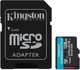 Карта пам'яті Kingston microSD 128GB C10 UHS-I U3 A2 V30 R200/W100MB/s + SD (647836) - зображення 1
