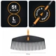 Набор Fiskars OneClick Грабли для газонов 51 см + Грабли для почвы 36 см + Ручка 161 см (1080716) - изображение 3