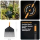 Насадка-граблі Fiskars OneClick для листя малі (1082704) - зображення 2