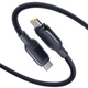 USB-кабель на 240W Type-C на Type-C Baseus PicoGo Fast Charging (2m, 240W). Black - зображення 2
