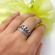 Серебряное кольцо IRISTA "Диадема" (1350) размер 16.5 - изображение 2