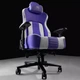 Геймерское кресло Proove Gaming Geek адаптивная спинка до 136кг бело-фиолетовый - изображение 4