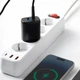 Мережевий зарядний пристрій Proove Silicone Power 2 30W (Type-C + USB) Black (643680001) - зображення 4